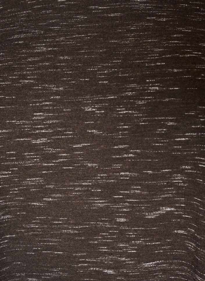 T-shirt d'entra&icirc;nement ample &agrave; manches courtes, Marron, Packshot image number 2