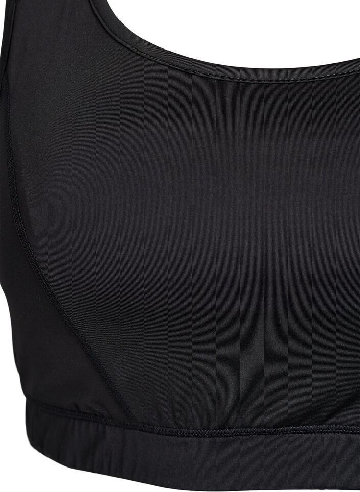 Brassi&egrave;re de sport avec dos nageur, Noir, Packshot image number 2