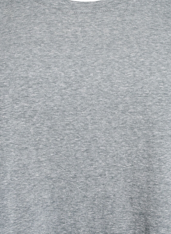 T-shirt mélangé à manches courtes, Vert foncé, Packshot image number 2