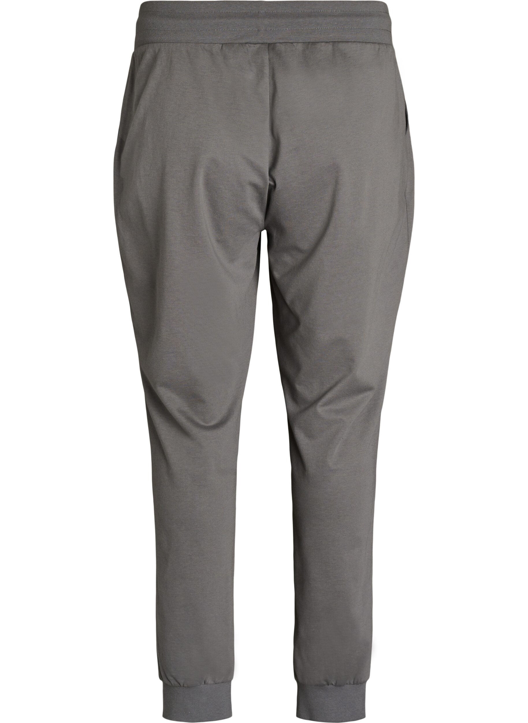 ZizziPantalon de surv&ecirc;tement ample avec poches, Gris, Packshot image number 1