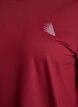 Haut de sport avec manches 3/4, Bordeaux, Packshot image number 2