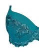 Soutien-gorge en dentelle avec armature et rembourrage, Green-Blue Slate, Packshot image number 2