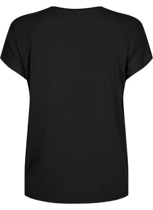 T-shirt d'entraînement à col rond, Black, Packshot image number 1