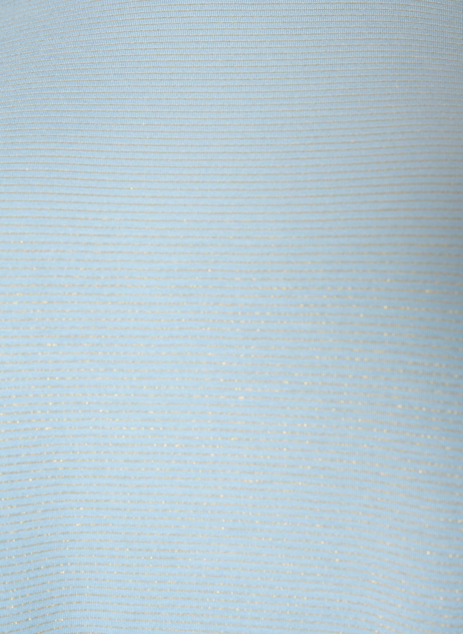 ZizziT-shirt en viscose &agrave; rayures paillet&eacute;es, Bleu Clair, Packshot image number 2