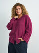 Cardigan en maille douce avec boutons dor&eacute;s, Rose poudr&eacute;e, Model image number 0