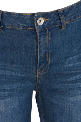 Short en jean, Blue denim, Packshot image number 3