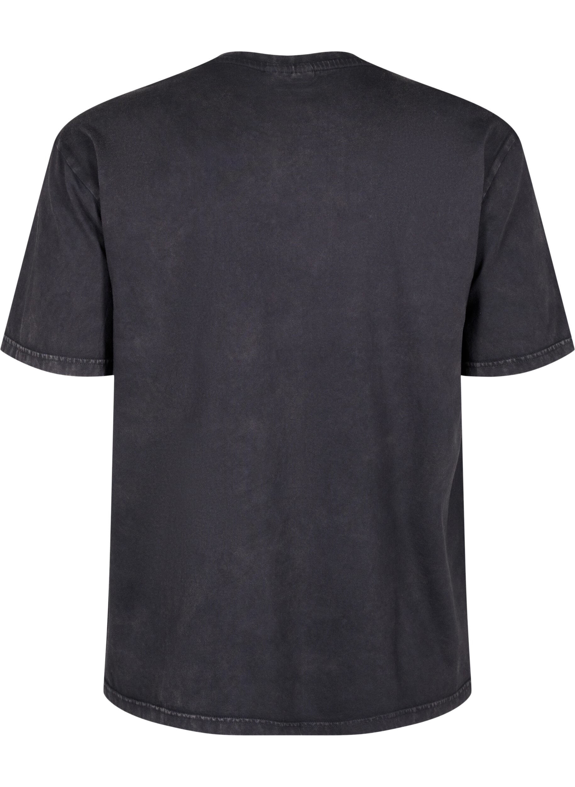 Zizzi T-shirt avec perles, Grey washed, Packshot image number 1