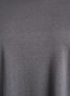 T-shirt &agrave; manches courtes en coton m&eacute;lang&eacute;, Gris anthracite, Packshot image number 2