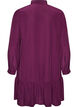 Robe chemise courte avec volants, Violet, Packshot image number 1
