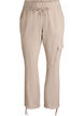 Pantalon cargo ample en coton, Beige, Packshot image number 0