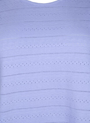 T-shirt en coton à manches courtes, Lavender Violet, Packshot image number 2