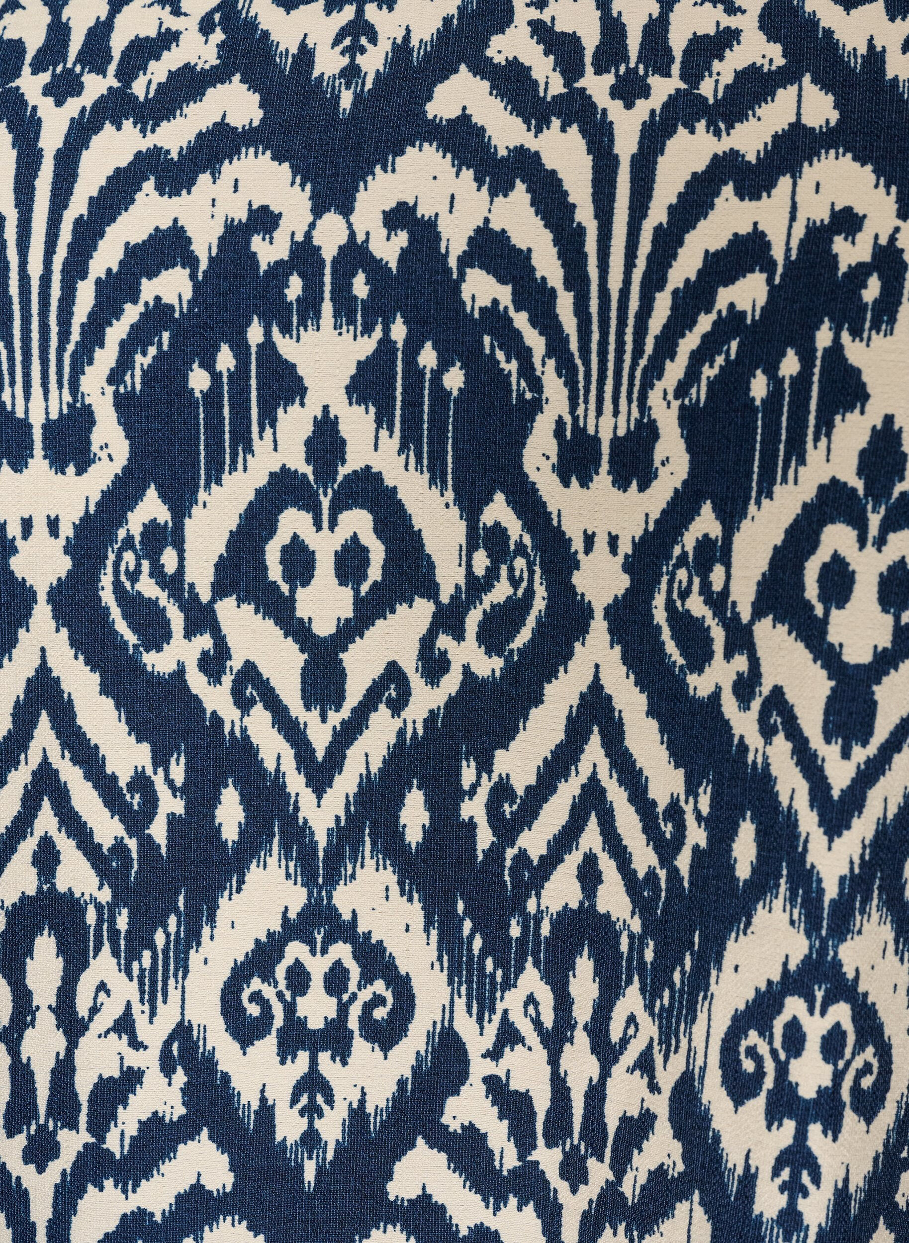 ZizziBlouse imprim&eacute;e en viscose avec manches 3/4, Bleu, Packshot image number 2