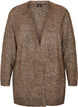 Cardigan long avec poches, Marron, Packshot image number 0