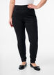 Jeggings extensibles avec une taille haute, Noir, Model image number 2