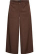 Pantalon coupe amples &agrave; rayures tennis avec strass, Marron, Packshot image number 0