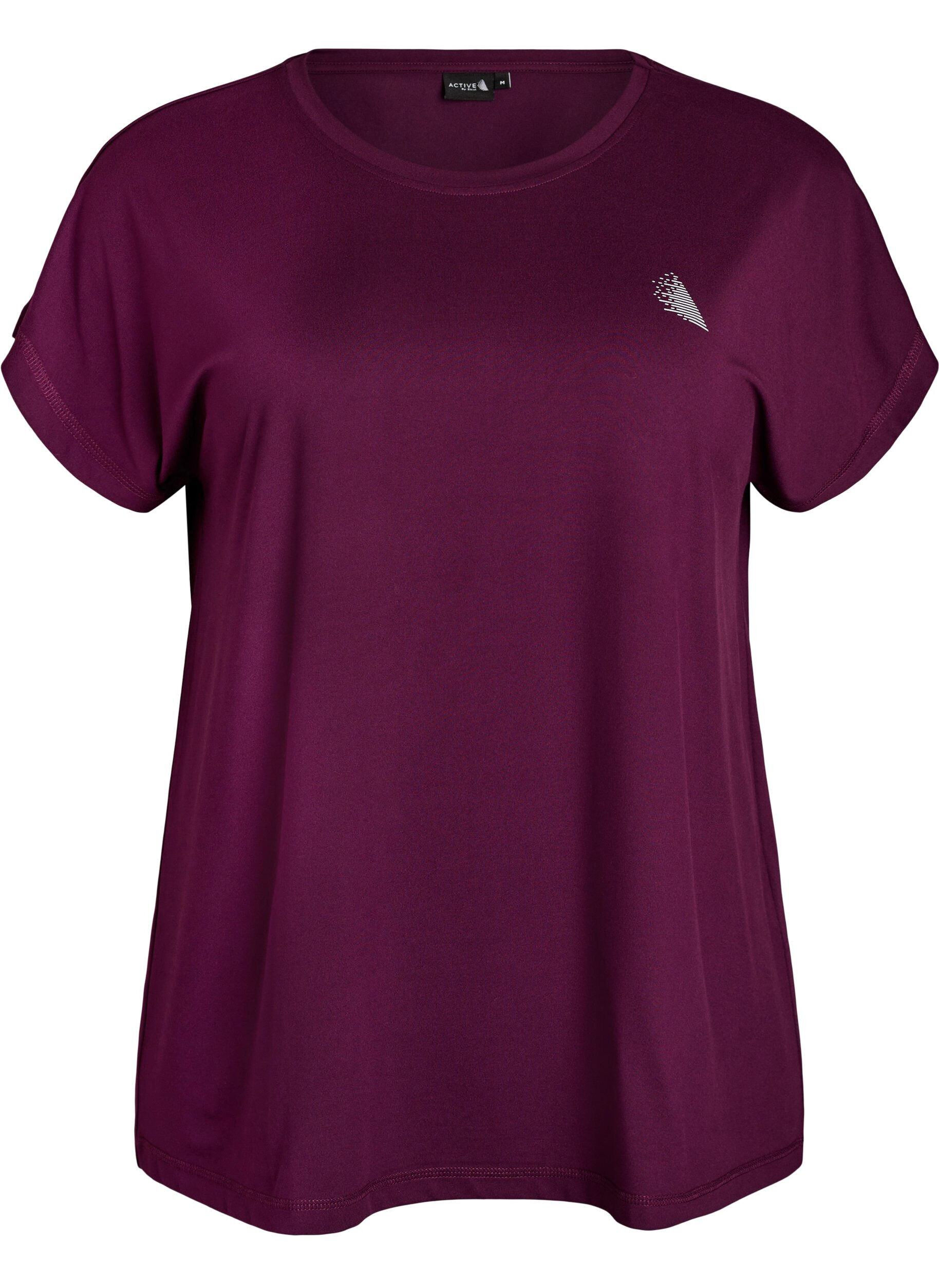 T-shirt de sport couleur unie