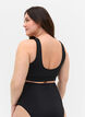 Haut de bikini &agrave; encolure ronde, Black, Model image number 1