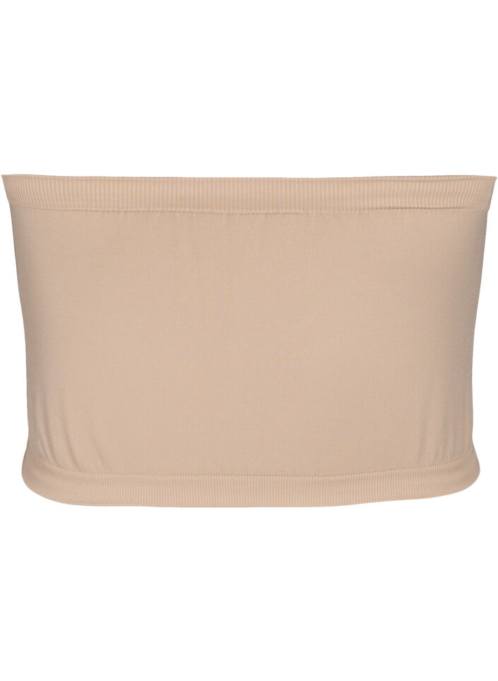 Soutien-gorge bandeau, Beige, Packshot image number 1
