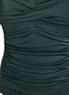 Maillot de bain drap&eacute; avec bonnets rembourr&eacute;s, Vert fonc&eacute;, Packshot image number 2