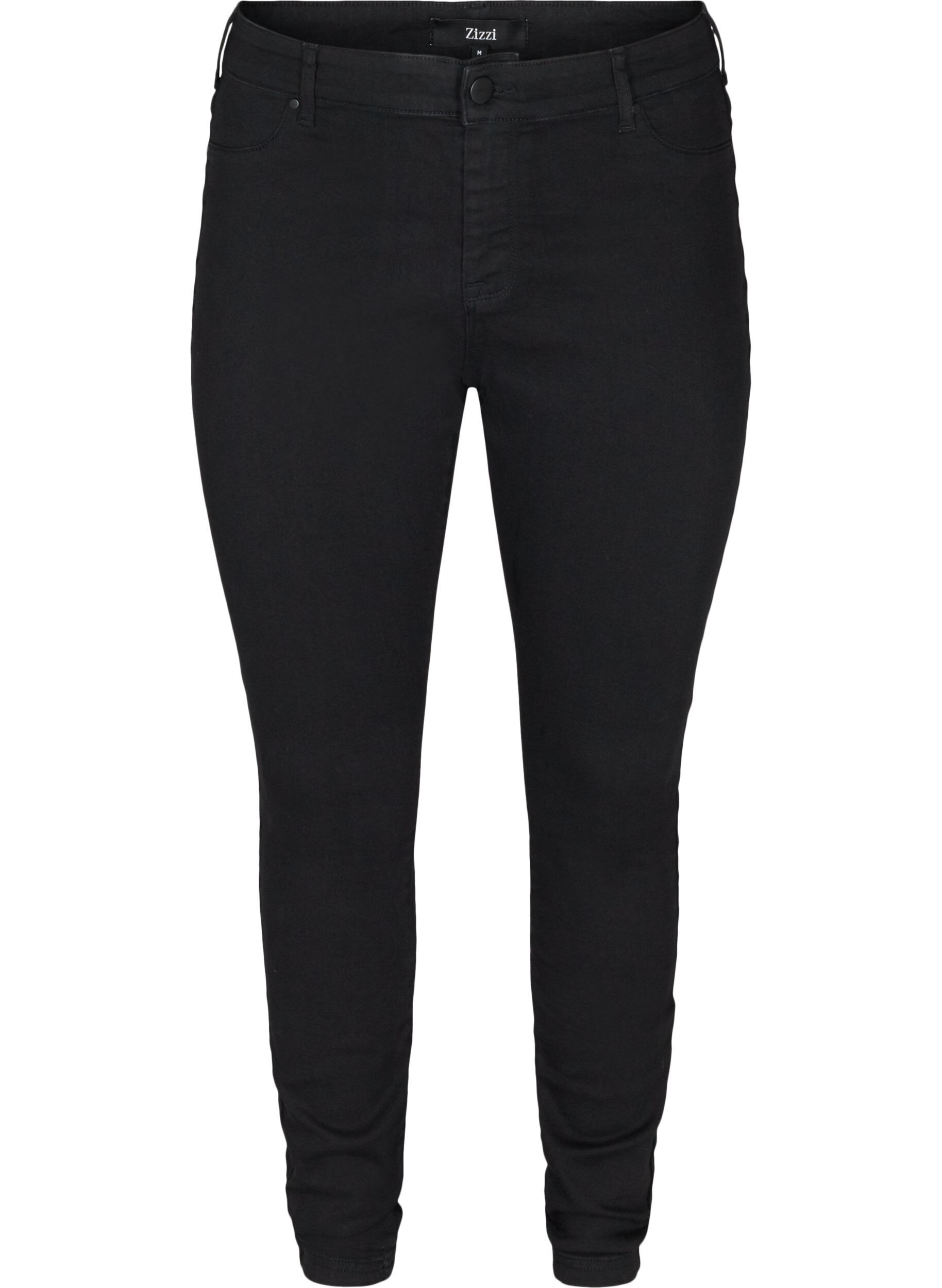 Jeggings en coton m&eacute;lang&eacute;