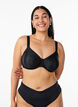 Soutien-gorge moul&eacute; couvrant avec maintien &eacute;lev&eacute;, Noir, Model image number 0