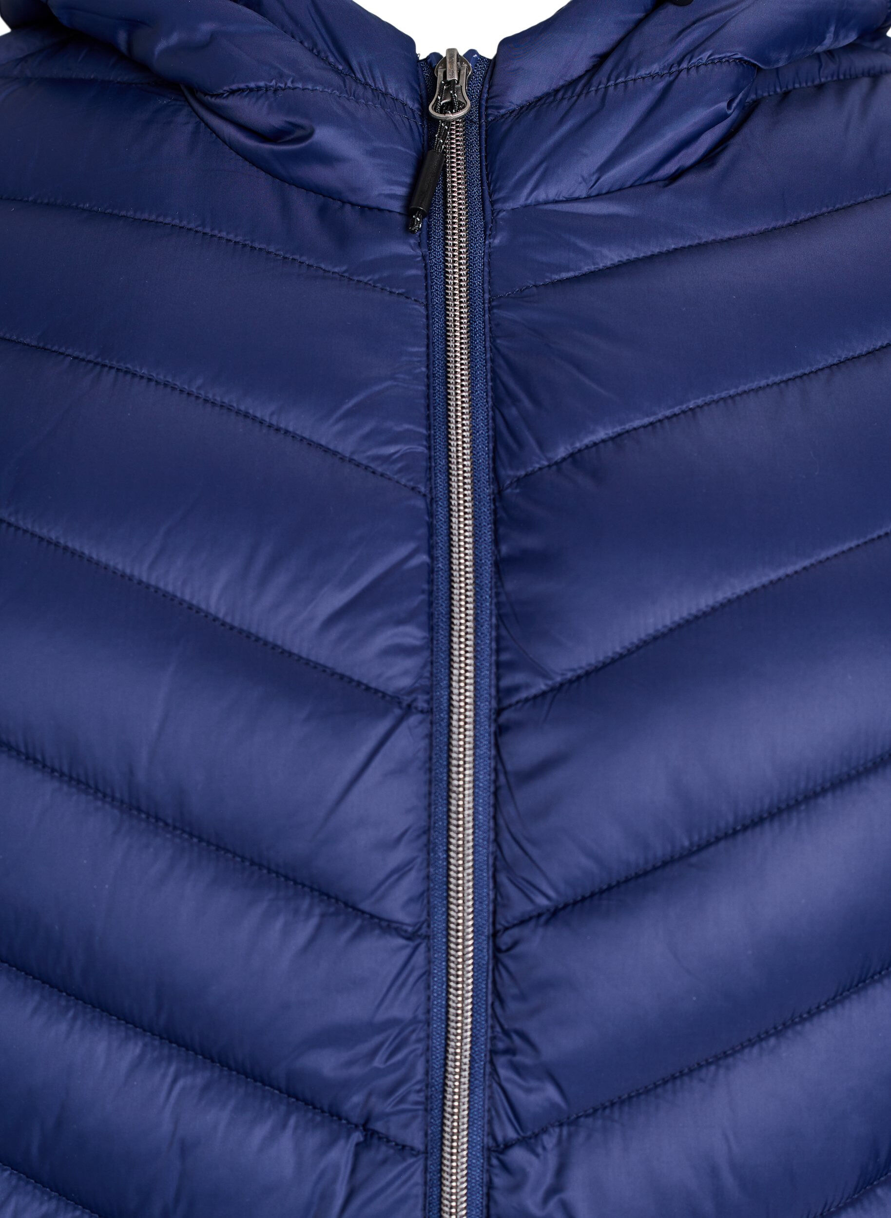 ZizziDoudoune l&eacute;g&egrave;re matelass&eacute;e &agrave; capuche, Bleu, Packshot image number 2