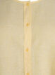 Chemisier en lin et viscose avec manches 3/4, Jaune clair, Packshot image number 2