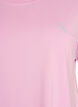 T-shirt de sport couleur unie, Rose, Packshot image number 2