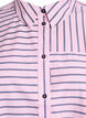 Chemise &agrave; rayures avec col classique et manches longues, Rose, Packshot image number 2