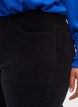 Pantalon en velours à coupe bootcut, Black, Model image number 2