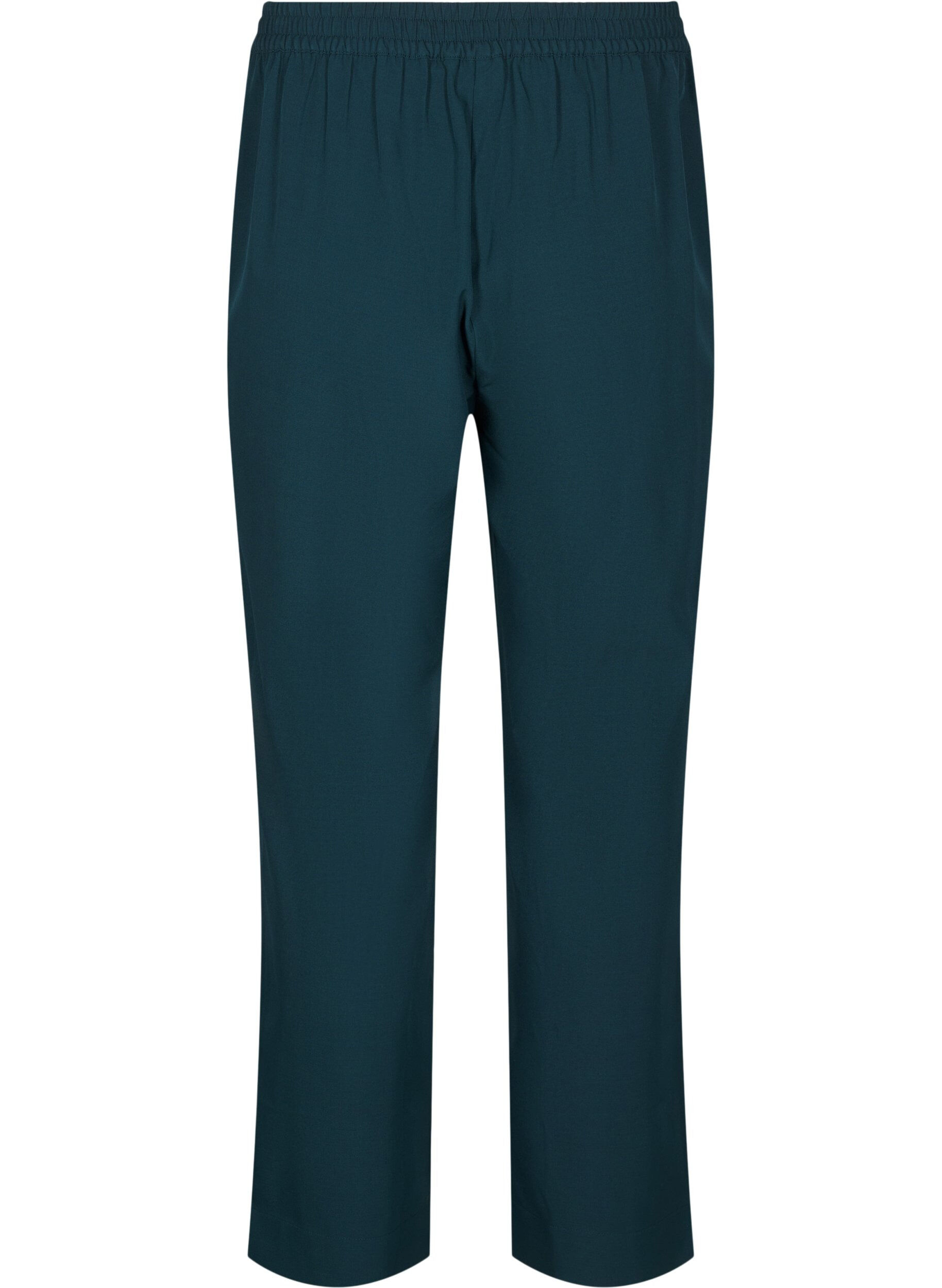 Zizzi FLASH - Pantalon large dot&eacute; de poches, Sea Moss Melange, Packshot image number 1