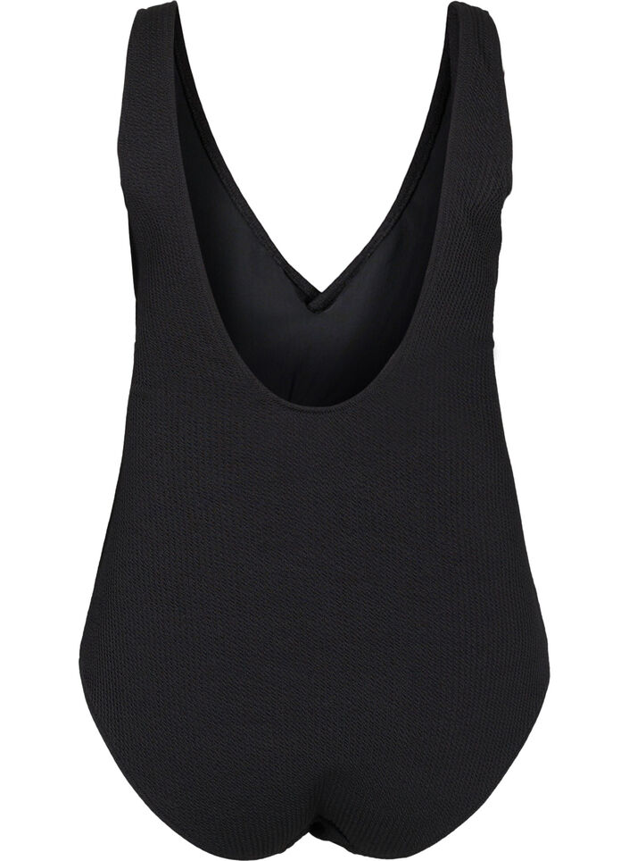 Maillot de bain avec effet enveloppant, Black, Packshot image number 1