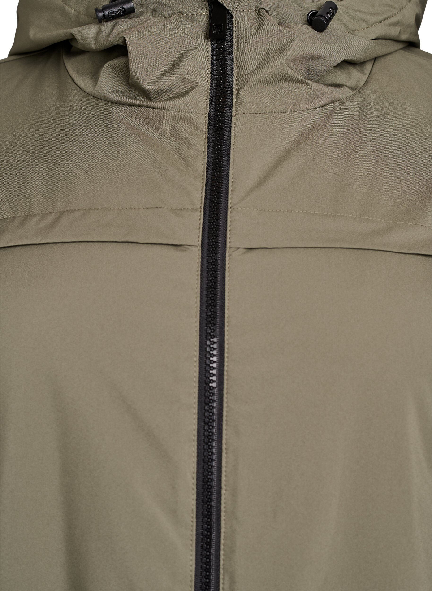ZizziParka matelass&eacute;e l&eacute;g&egrave;re &agrave; capuche, Vert fonc&eacute;, Packshot image number 2