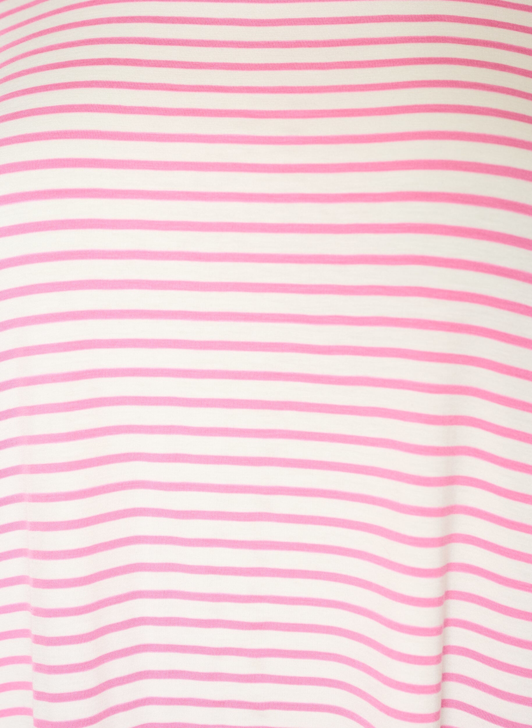 ZizziT-shirt en TENCEL&trade; Lyocell &agrave; rayures, Rose, Packshot image number 2