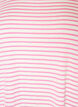 T-shirt en TENCEL&trade; Lyocell &agrave; rayures, Rose, Packshot image number 2