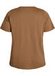 T-shirt imprim&eacute;, Marron, Packshot image number 1