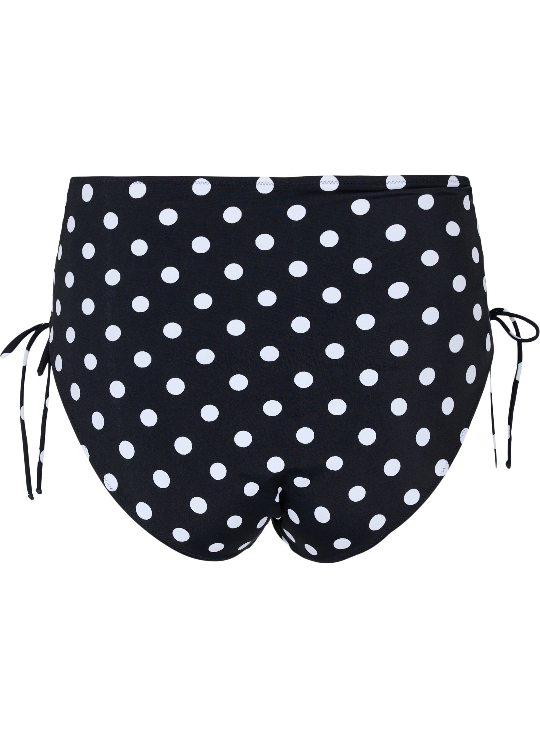 ZizziBas de bikini &agrave; motifs, Dotted Print, Packshot image number 1