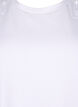 T-shirt en coton bio avec détails brodés, Bright White, Packshot image number 2