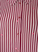 Chemise de nuit &agrave; rayures et c&oelig;urs, Bordeaux fonc&eacute;, Packshot image number 2