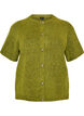 Cardigan en maille avec manches courtes, Vert clair, Packshot image number 0