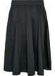 Jupe midi ample &agrave; coupe &eacute;vas&eacute;e, Noir, Packshot image number 1