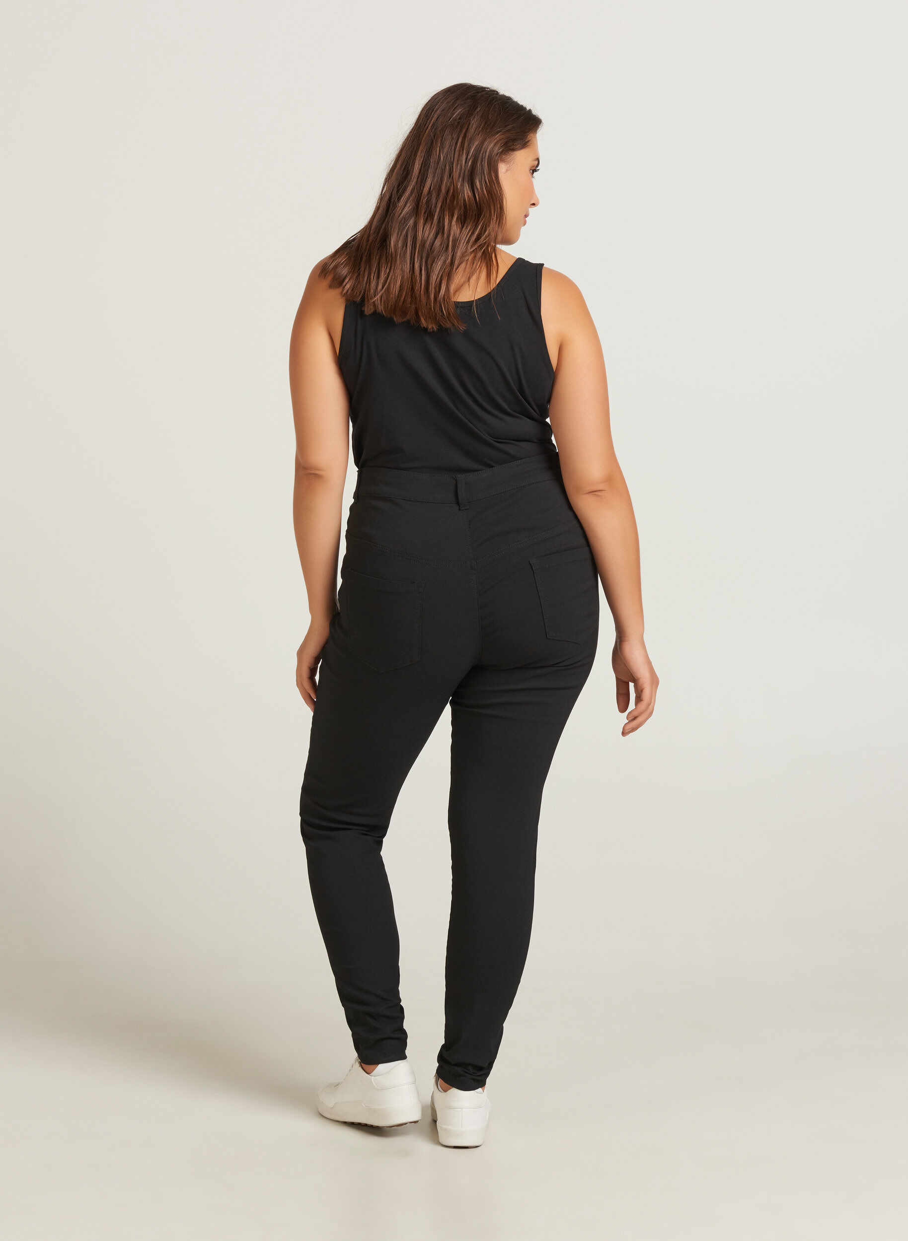 Zizzi Pantalon, Noir, Model image number 2
