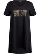 Chemise de nuit en coton biologique et &agrave; col en V, , Packshot image number 0