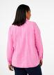 Chemise en jean de couleur unie, Pink Power, Model image number 1