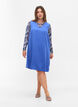 Robe de type Spencer avec décolleté en V, Dazzling Blue, Model image number 2