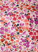 Robe fleurie en coton avec volants et col en V, Rose, Packshot image number 2