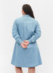 Robe Denim avec boutons et manches longues, Light blue denim, Model image number 1