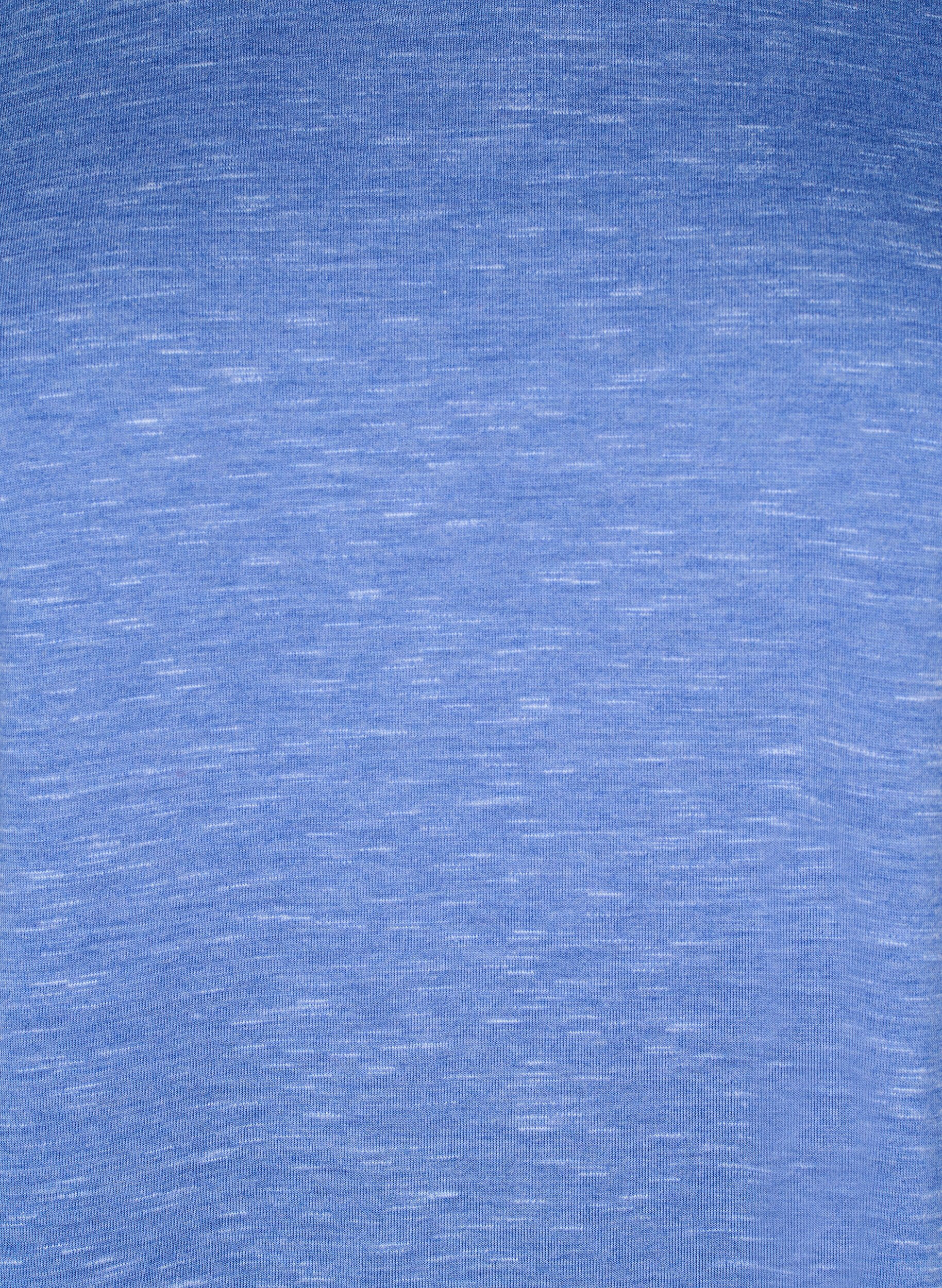 Zizzi T-shirt d'entra&icirc;nement ample &agrave; manches courtes, Bleu, Packshot image number 2