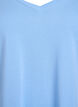 T-shirt à manches courtes avec col en V, Bleu Clair, Packshot image number 2