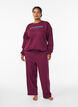 Pantalon de jogging avec poches, Bordeaux foncé, Model image number 0